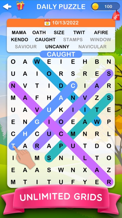 Word Search 2 - Hidden Words screenshot 3