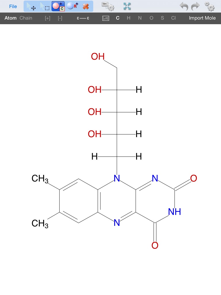 iMolecular Draw for iPad screenshot 3