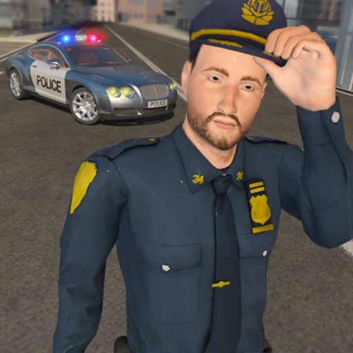 Patrol Police Job Simulator 3D Icon