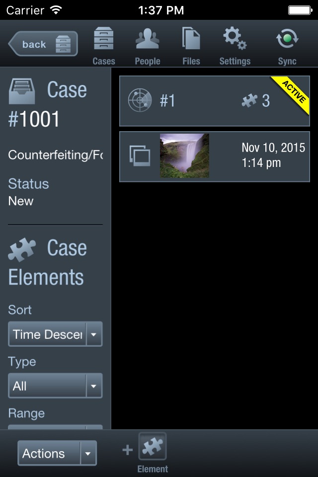 CrimePad screenshot 2