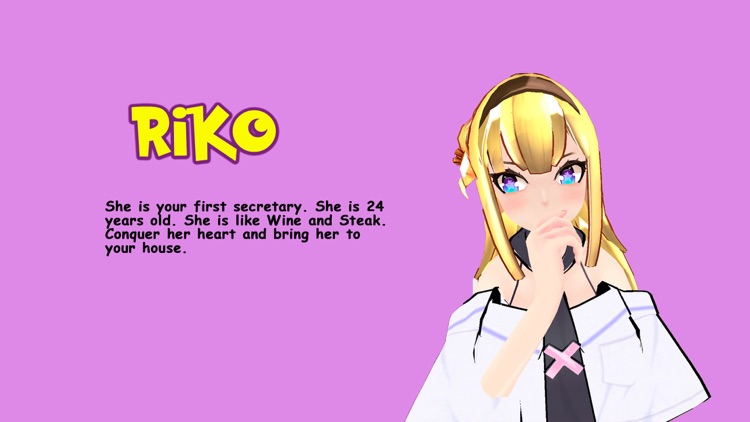 Anime Secretary Dating Sim 3D screenshot-4