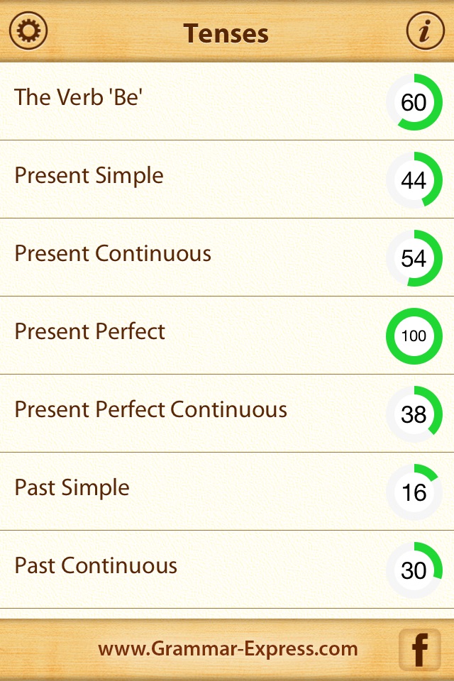 Grammar Express: Tenses screenshot 2