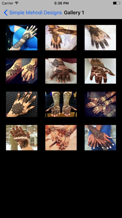 Simple Mehndi Designs