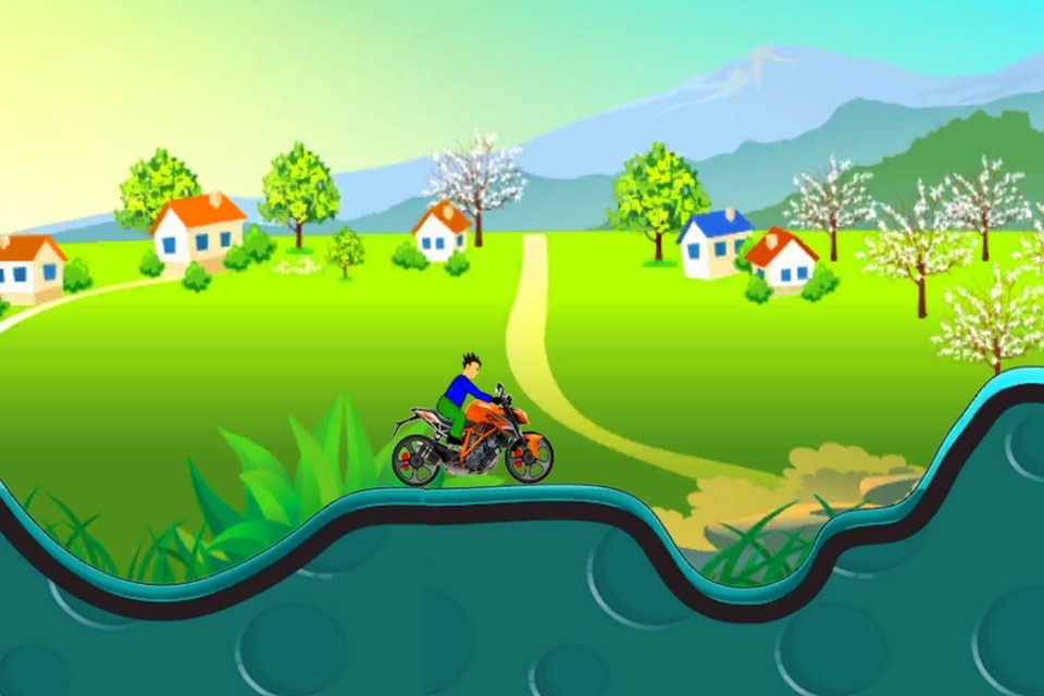 Jungle Bike Racing screenshot 2