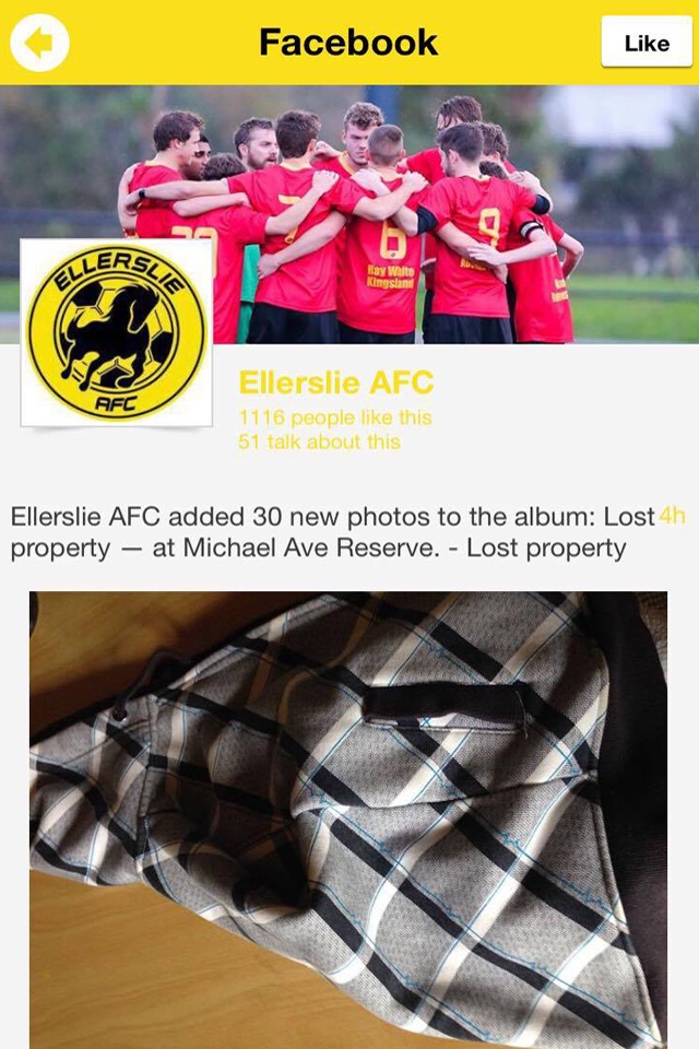 Ellerslie AFC screenshot 3