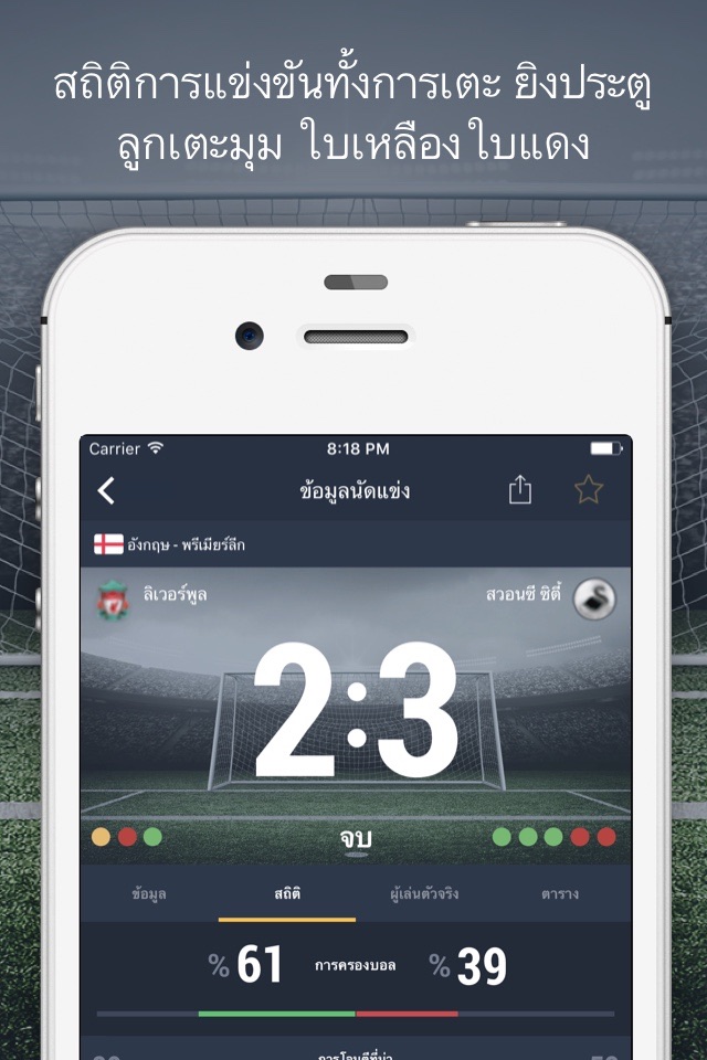 Super Score App :  livescores screenshot 2