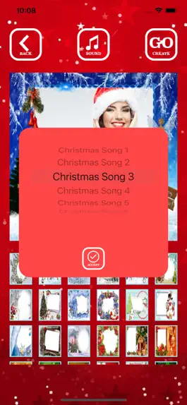 Game screenshot Christmas videos and cards apk