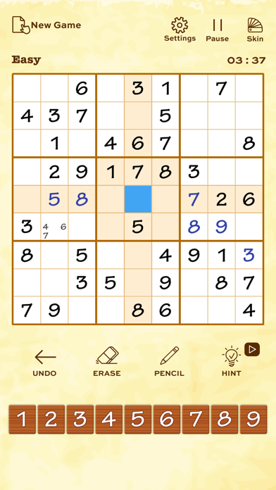 Sudoku Puzzle Games Logic Sudo screenshot 2