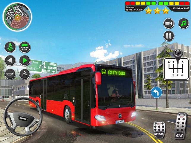 1 バス ドライビング スクール ゲーム 3d をapp Storeで