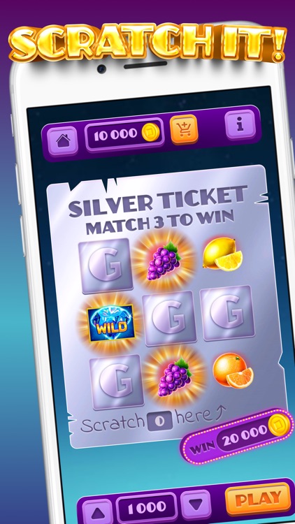 Golden Ticket Scratch Game screenshot-3