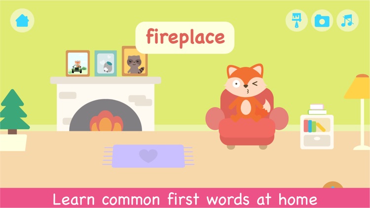 Kids English First Words: Home