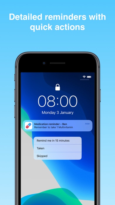 Tablets App: Reminder Alarm screenshot 3
