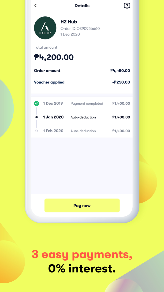 atome PH - Buy now. Pay later