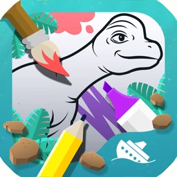 Dino World Coloring