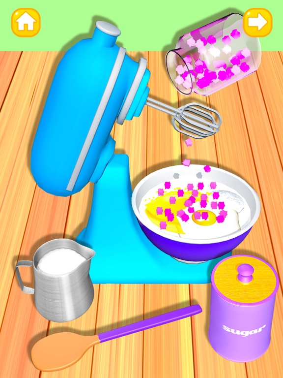 Cake Art: Pop It Baking Games screenshot 2