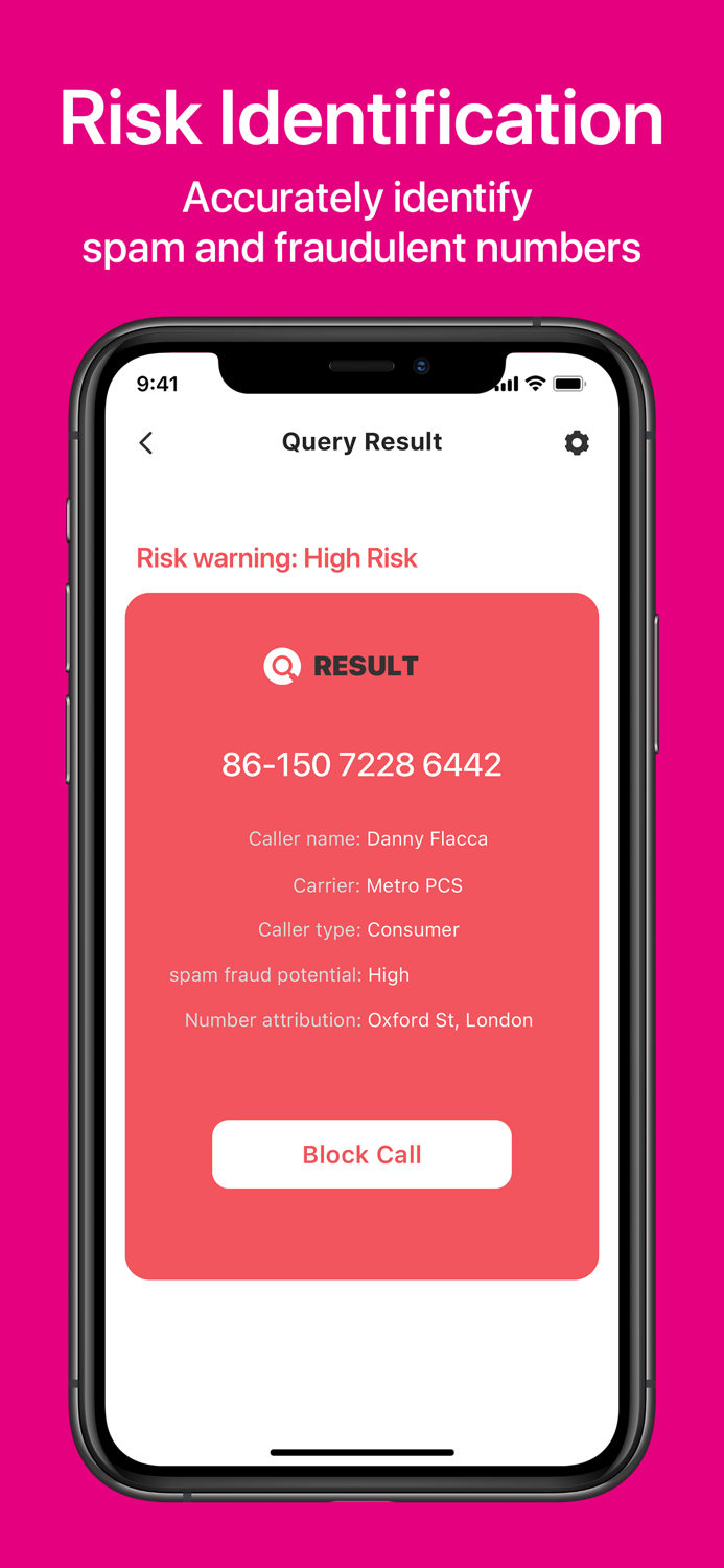 Number Blocker  Caller Lookup