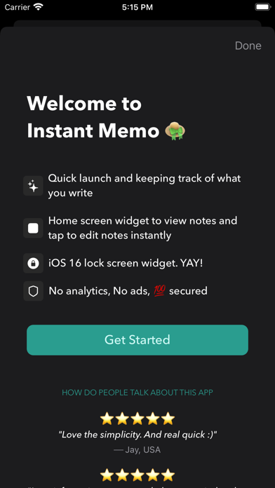 Instant Notes appのおすすめ画像1
