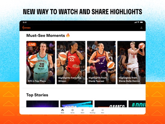 WNBA: Live Games & Scores screenshot 3