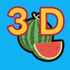 Water Melon style 3D puzzle