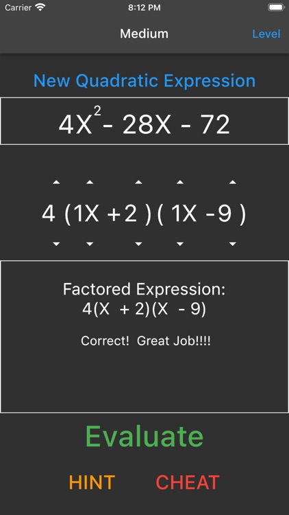 Factoring with Mr. Noor screenshot-3