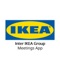 Inter IKEA Meeting App presents large meetings at Inter IKEA that you are invited to or have attended