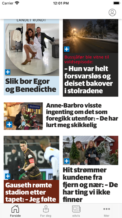 Vaksdalposten screenshot 3