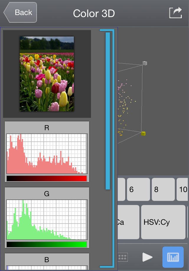 ColorSpatioplotterEx Mobile screenshot 3