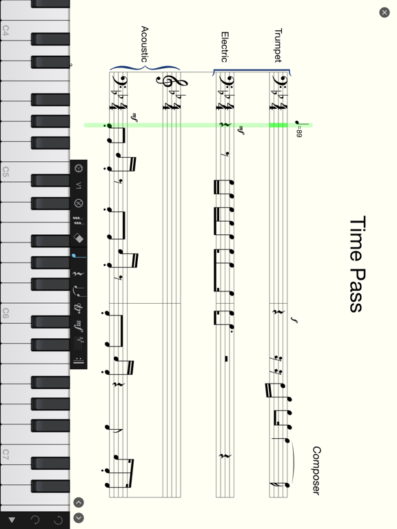 Piano+ - Sheet Music Composer screenshot 3