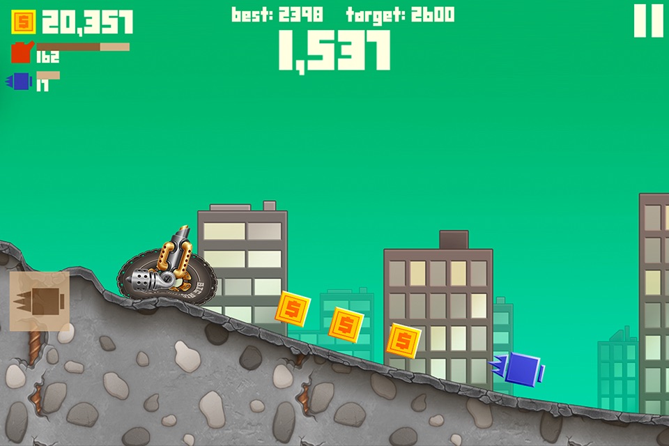 Bouncy Wheel Racing screenshot 2