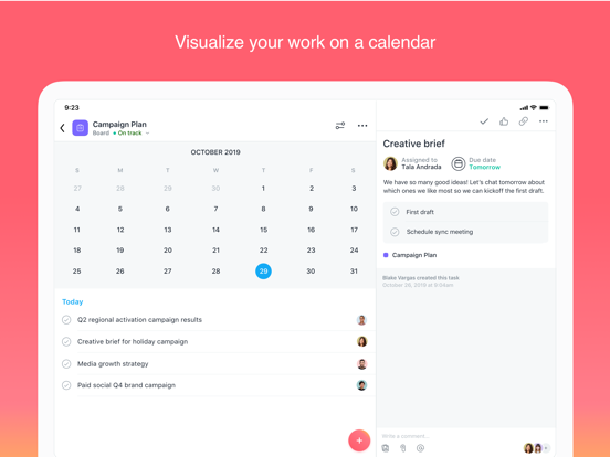 Asana: Work in one place