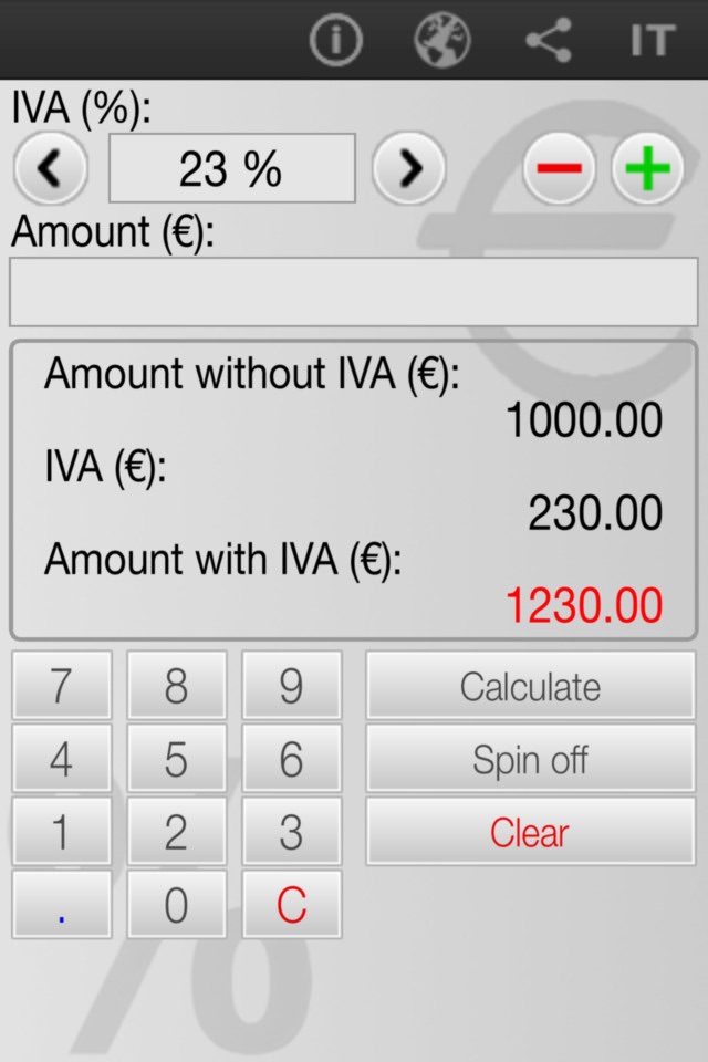 IVA Easy screenshot 3