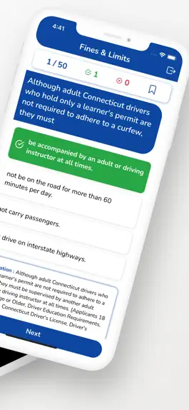 Game screenshot Connecticut DMV Permit Test. apk