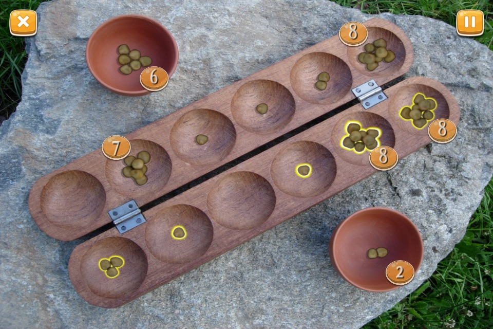 Awele/Oware - Mancala HD screenshot 2