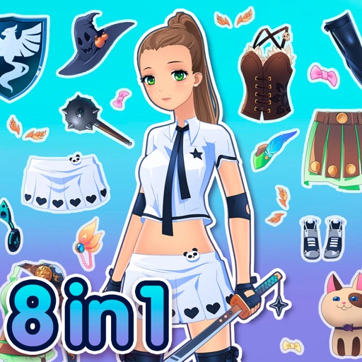 Anime Dress Up Girl Games iOS App