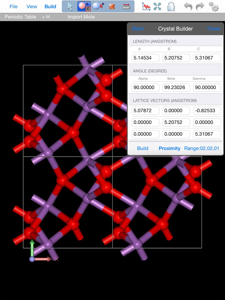 iMolecular Builder for iPad screenshot 3