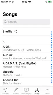 jh music player iphone screenshot 3