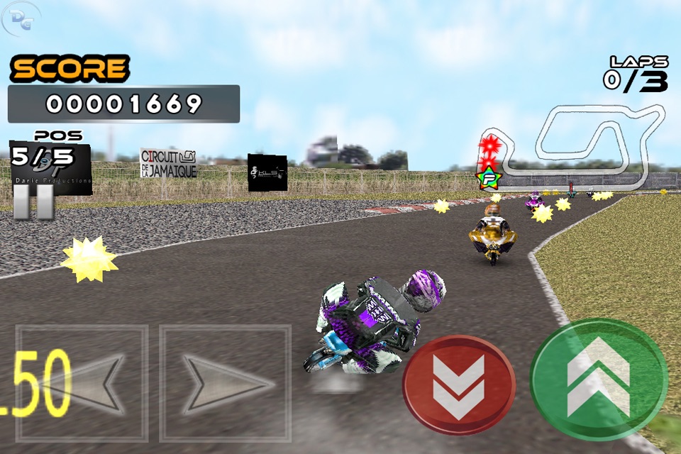 Pocket Bike Race screenshot 2