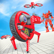 Spider Hero Robot War Fighter