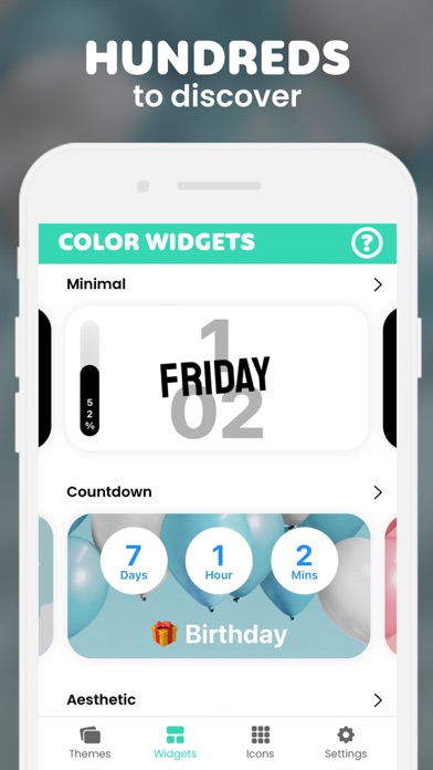 Color Widgets Screenshot