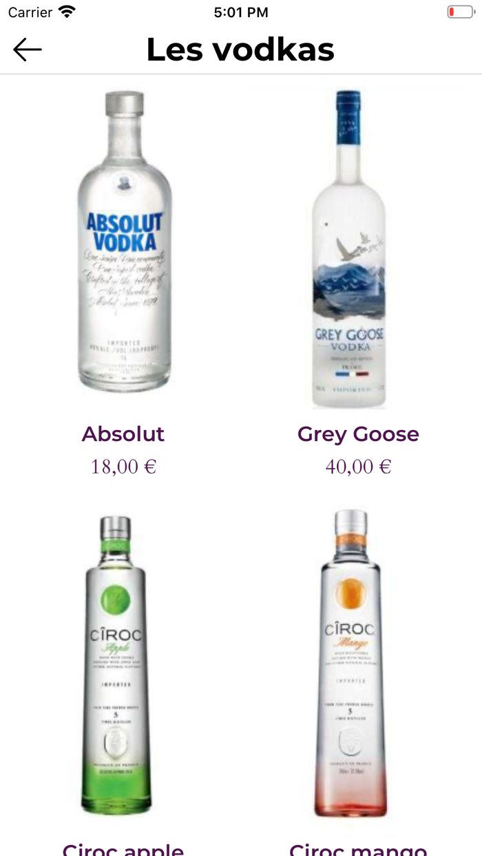 Hoopers - Livraison dalcools