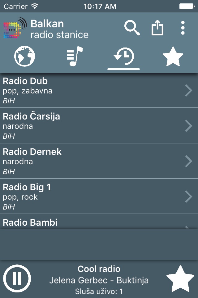 Balkan Radio Stanice screenshot 3