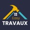 Easy Travaux est une application qui vous permettra de calculer en quelques minutes à peine le budget estimatif des travaux de rafraichissement et/ou de rénovation complète d'un bien