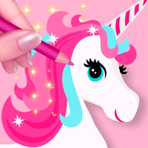 Unicorn 3D - Coloring Games