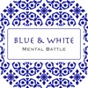 Blue White Mental Battle