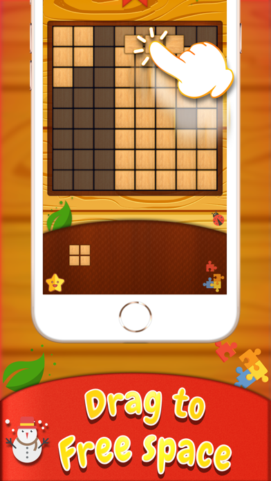 Wood Block : Fun Cube Puzzle screenshot 3