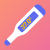 Body thermometer app tracker ◉ - 汇杭 钟