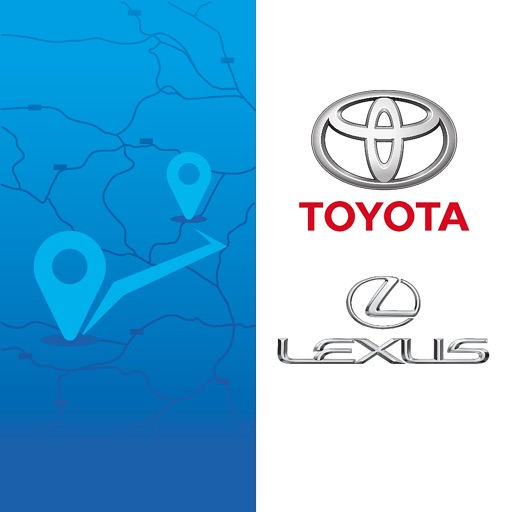 Toyota Lexus QRcode Map Update