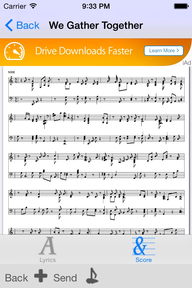 Worship Scores Lyrics & Tunes screenshot 2