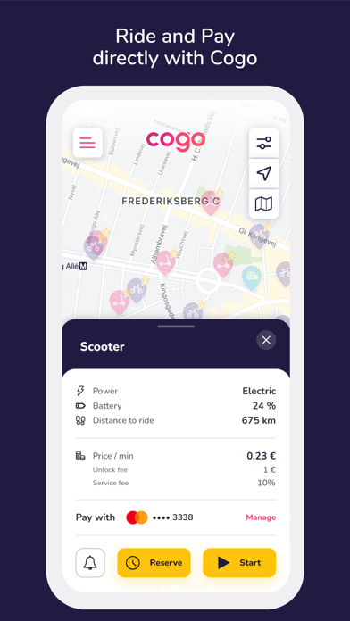 Cogo - Scooters, bikes & cars screenshot 4