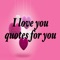 Icon I love you quotes for you